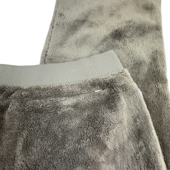 The North Face Osito Deep Pile Brown Cozy Fleece Fuzzy Pants Women’s Size XL - Picture 4 of 8